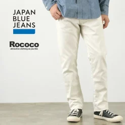 JAPAN BLUE JEANS Work Pants & Chinos^/ Straight pique pants ecru