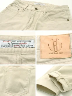 JAPAN BLUE JEANS Work Pants & Chinos^/ Tapered 5P Pique Pants ivory