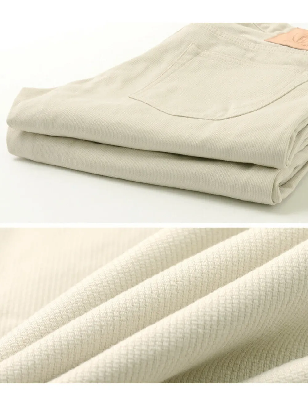 JAPAN BLUE JEANS Work Pants & Chinos^/ Tapered 5P Pique Pants ivory