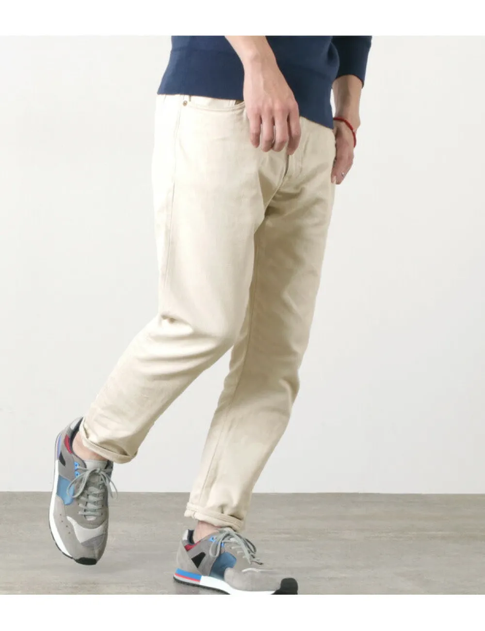 JAPAN BLUE JEANS Work Pants & Chinos^/ Tapered 5P Pique Pants ivory