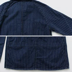 JAPAN BLUE JEANS Jackets^/ Wabash coverall navy