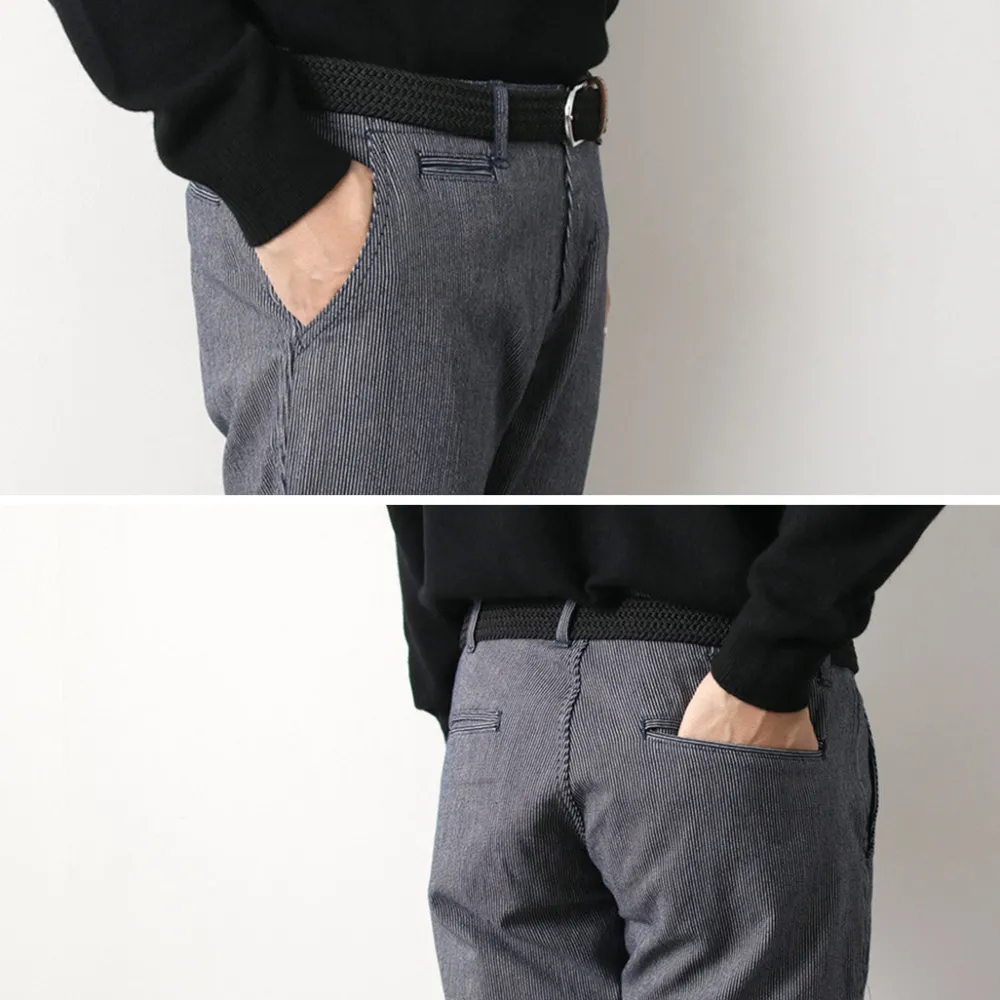 JAPAN BLUE JEANS Work Pants & Chinos^/ Wide Tapered Hickory Pants navy