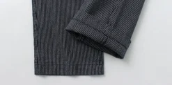 JAPAN BLUE JEANS Work Pants & Chinos^/ Wide Tapered Hickory Pants navy