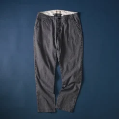 JAPAN BLUE JEANS Work Pants & Chinos^/ Wide Tapered Hickory Pants navy