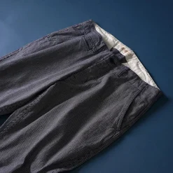 JAPAN BLUE JEANS Work Pants & Chinos^/ Wide Tapered Hickory Pants navy