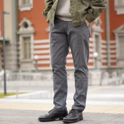 JAPAN BLUE JEANS Work Pants & Chinos^/ Wide Tapered Hickory Pants navy