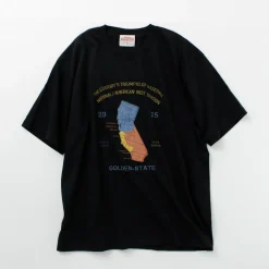 JHANKSON T-Shirts^/ California Maps short sleeve T-shirt