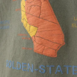 JHANKSON T-Shirts^/ California Maps short sleeve T-shirt