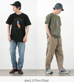 JHANKSON T-Shirts^/ California Maps short sleeve T-shirt