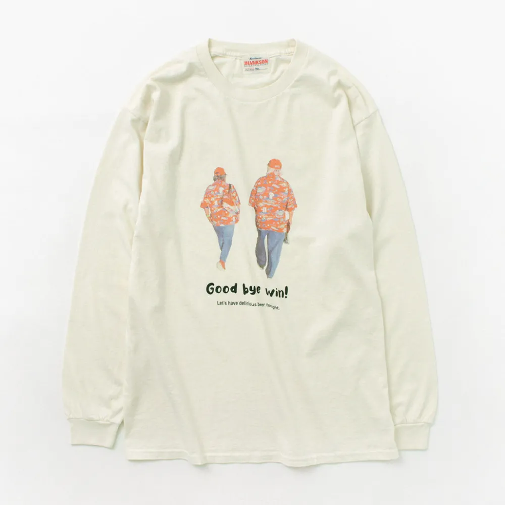 JHANKSON T-Shirts^/ Goodbye Win Long Sleeve T-Shirt natural