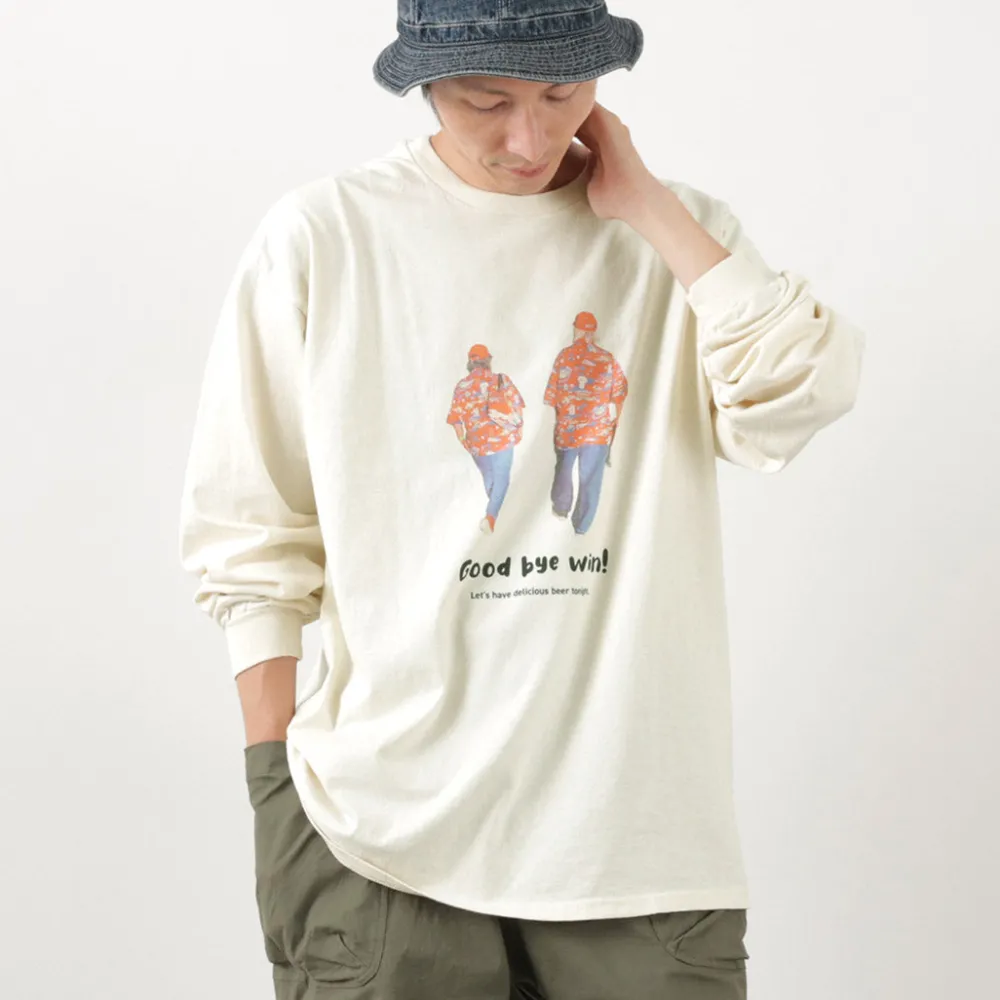JHANKSON T-Shirts^/ Goodbye Win Long Sleeve T-Shirt natural