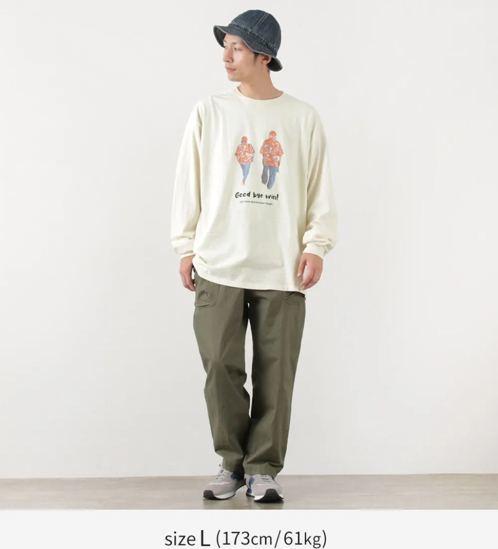 JHANKSON T-Shirts^/ Goodbye Win Long Sleeve T-Shirt natural