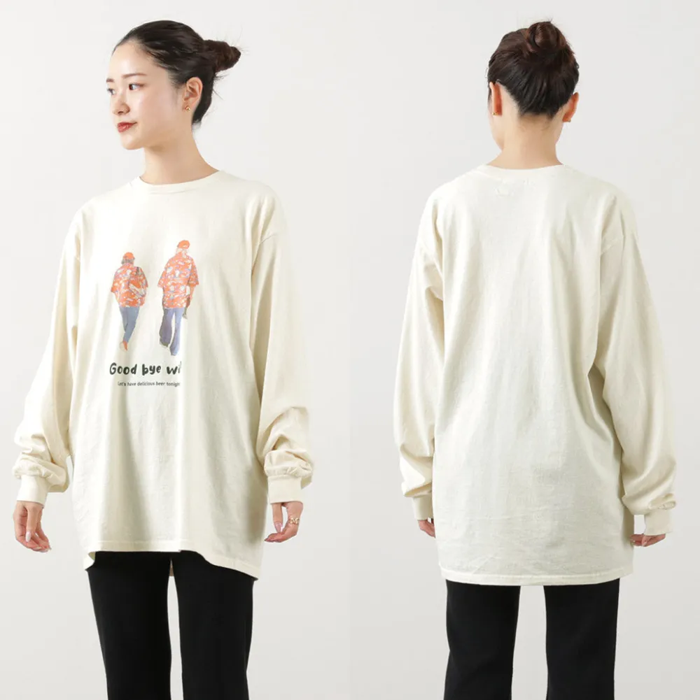 JHANKSON T-Shirts^/ Goodbye Win Long Sleeve T-Shirt natural