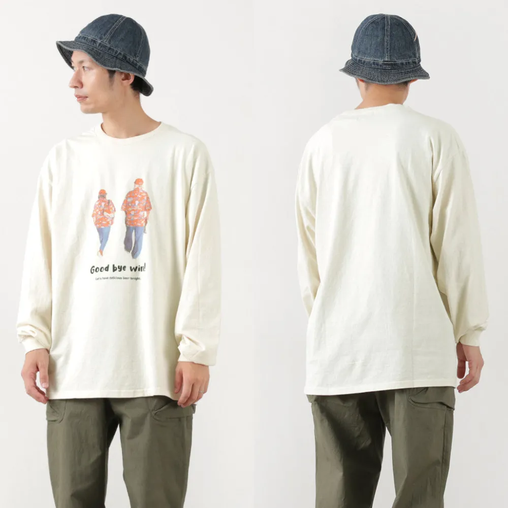 JHANKSON T-Shirts^/ Goodbye Win Long Sleeve T-Shirt natural