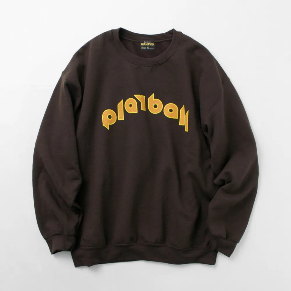 JHANKSON Sweatshirts^/ Playball Sweatshirt chocolate