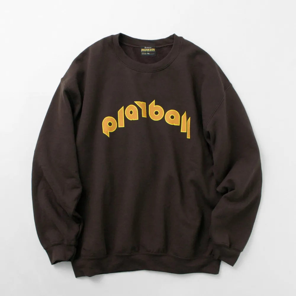JHANKSON Sweatshirts^/ Playball Sweatshirt chocolate