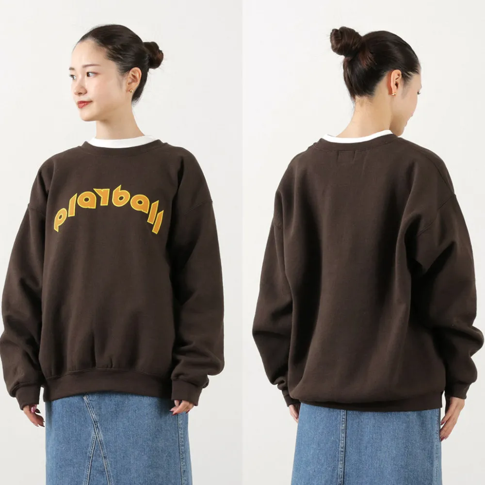 JHANKSON Sweatshirts^/ Playball Sweatshirt chocolate