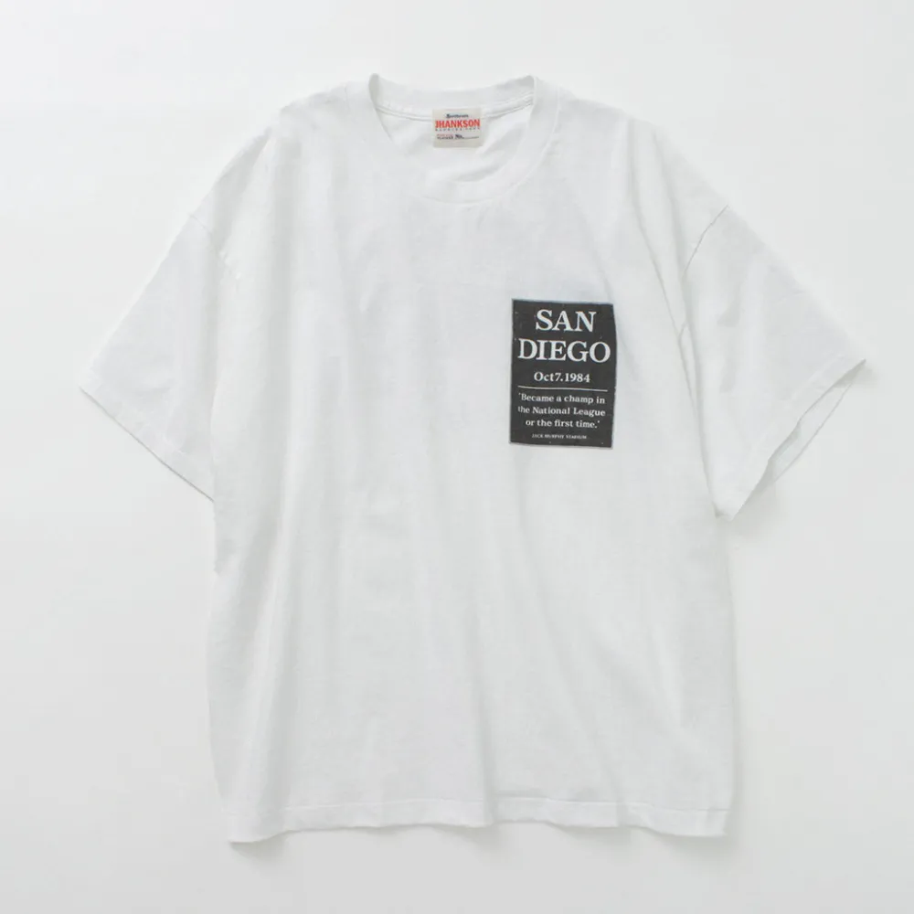 JHANKSON T-Shirts^/ San Diego Champs Short Sleeve T-Shirt