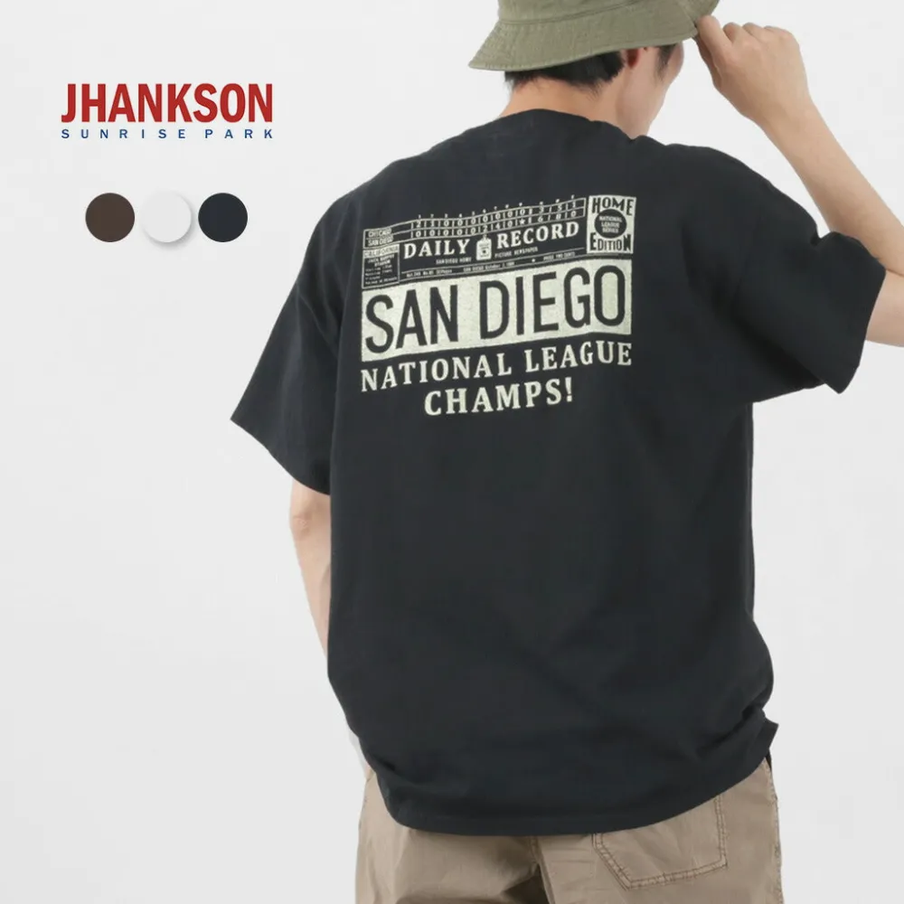 JHANKSON T-Shirts^/ San Diego Champs Short Sleeve T-Shirt