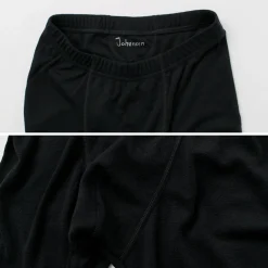 JOHA Underwear^/ 100% Merino Wool Leggings black