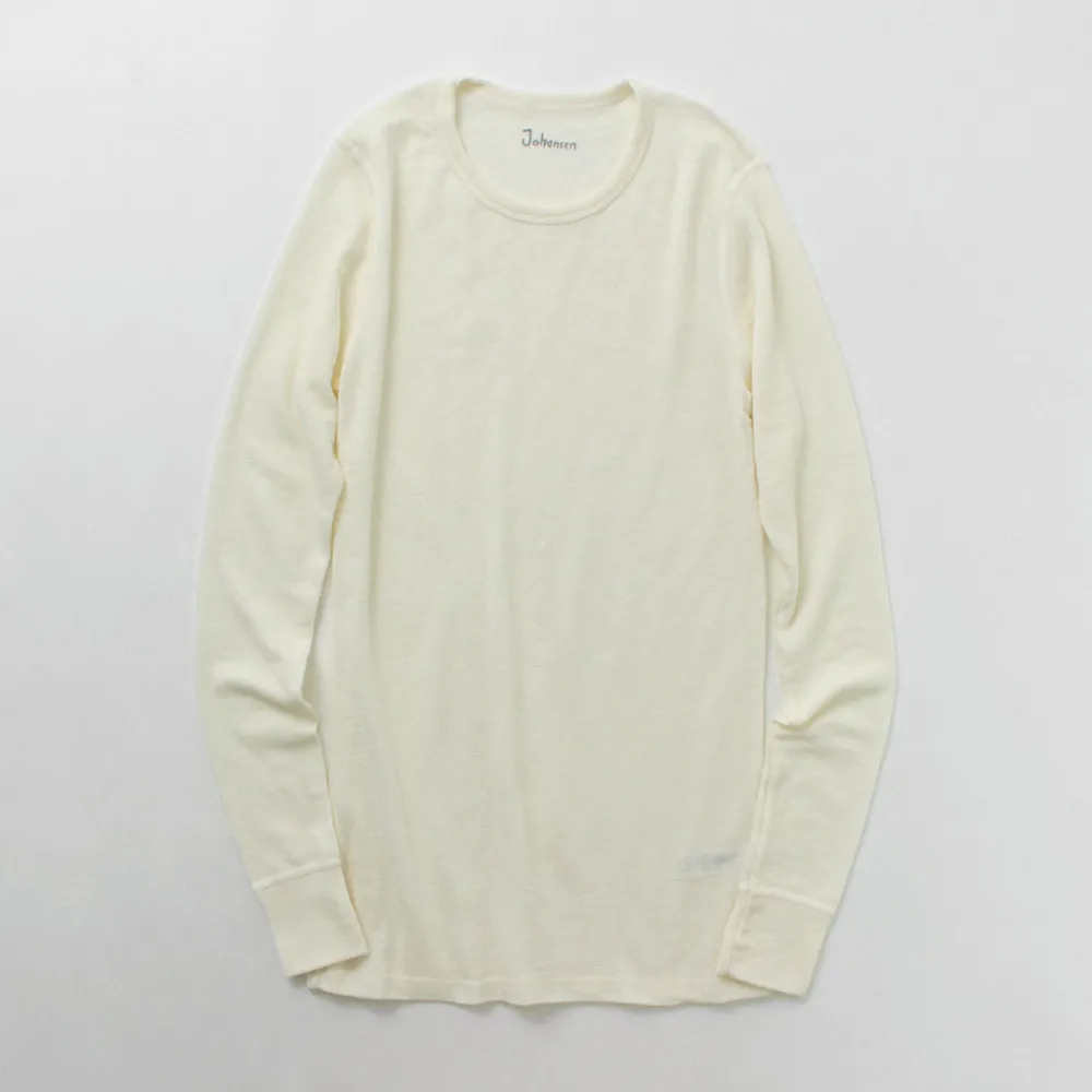 JOHA T-Shirts^/ 100% Merino Wool Long Sleeve T-Shirt