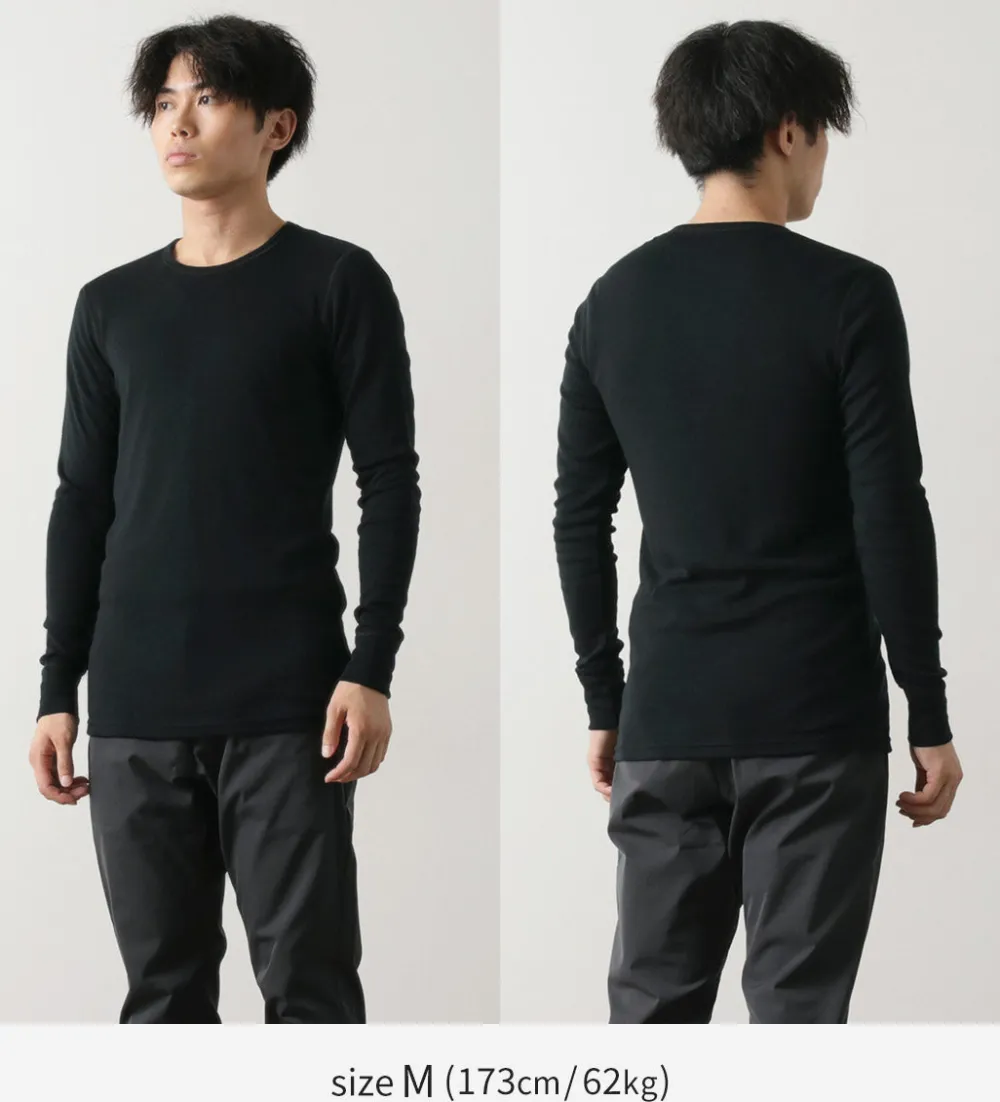 JOHA T-Shirts^/ 100% Merino Wool Long Sleeve T-Shirt