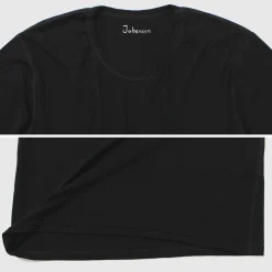 JOHA T-Shirts^/ Organic Bamboo Stretch T-Shirt black