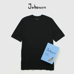 JOHA T-Shirts^/ Organic Bamboo Stretch T-Shirt black