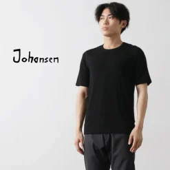JOHA T-Shirts^/ Organic Bamboo Stretch T-Shirt black