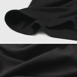 JOHA T-Shirts^/ Organic Bamboo Stretch T-Shirt black