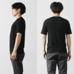 JOHA T-Shirts^/ Organic Bamboo Stretch T-Shirt black