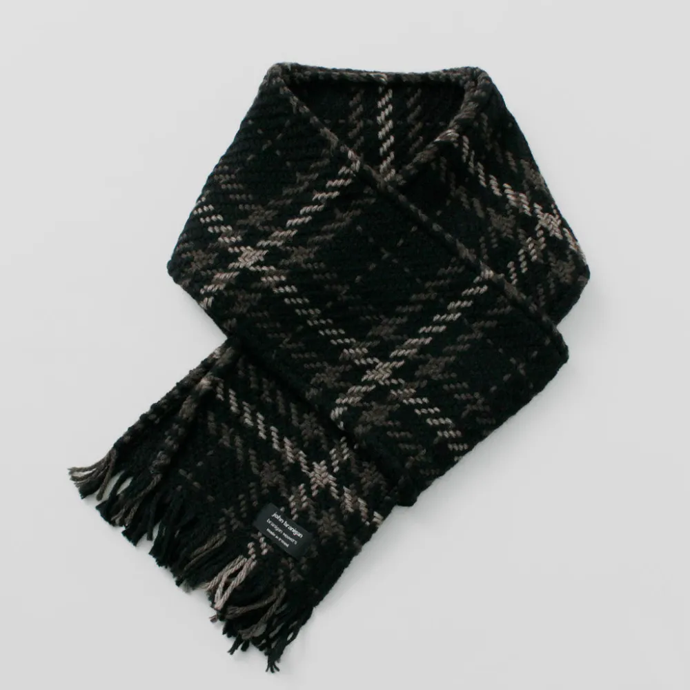JOHN BRANIGAN Scarfs^/ Irish Tweed Knit Scarf Scarf