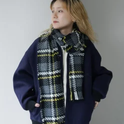 JOHN BRANIGAN Scarfs^/ Irish Tweed Knit Scarf Scarf