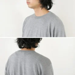 JOHN SMEDLEY Knits^/ Merino Wool 24 Gauge Crew Neck Knit