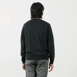 JOHN SMEDLEY Knits^/ Merino Wool 30 Gauge 30 Gauge V-Neck Knit MODERN FIT