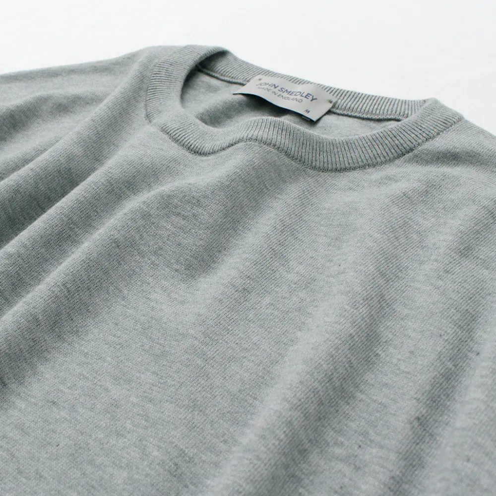 JOHN SMEDLEY T-Shirts^/ Sea Island Cotton 30 Gauge Crew Neck Knit