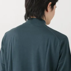 JOHN SMEDLEY T-Shirts^/ Sea Island Cotton 30 Gauge Mock Neck Knit