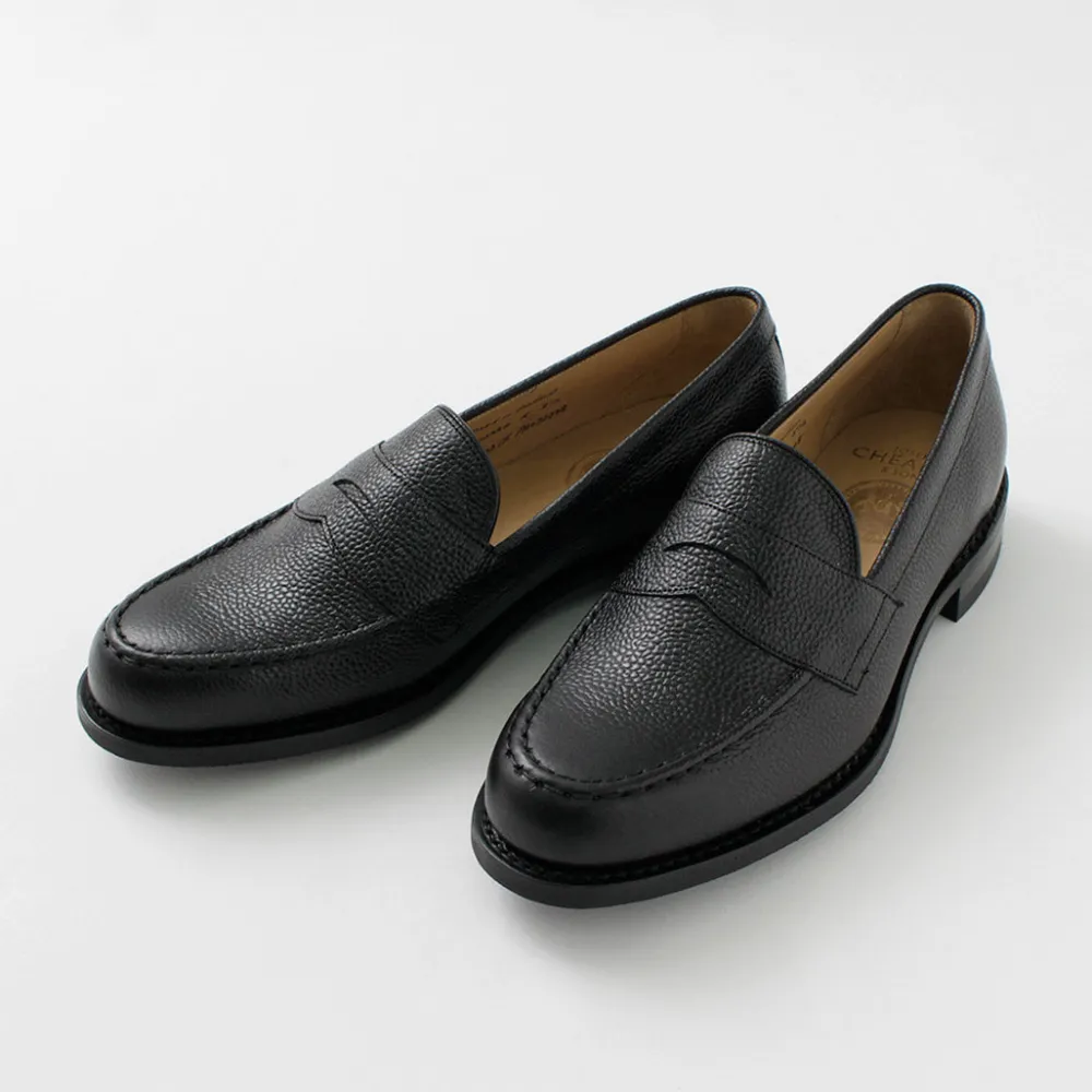 JOSEPH CHEANEY Leather Shoes & Boots^/ Howard R Coin Loafer Grained Calf black