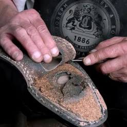 JOSEPH CHEANEY Leather Shoes & Boots^/ Howard R Coin Loafer Grained Calf black