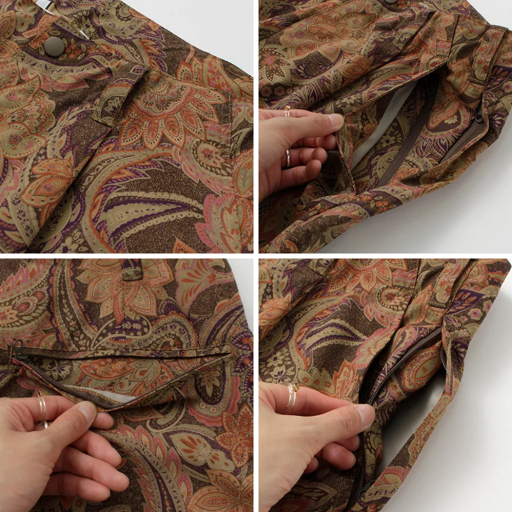 JUGEM Trousers^/ All Around Printed 1P Trousers brown
