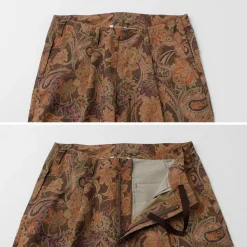 JUGEM Trousers^/ All Around Printed 1P Trousers brown