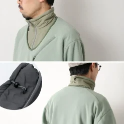 JUGEM Jackets^/ Nylon Fleece Combination Anorak
