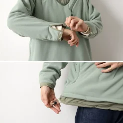JUGEM Jackets^/ Nylon Fleece Combination Anorak