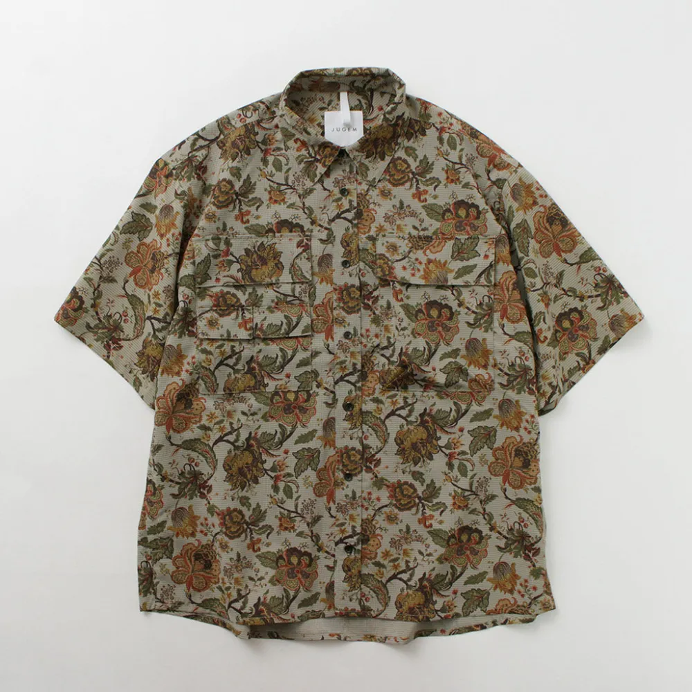 JUGEM Shirts^/ Printed Dry Cargo Shirt flower