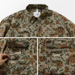JUGEM Shirts^/ Printed Dry Cargo Shirt flower