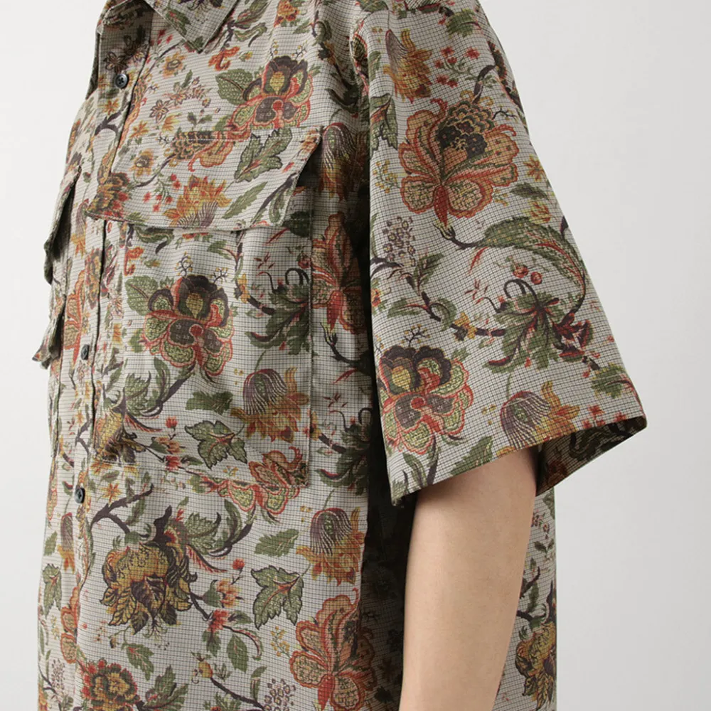 JUGEM Shirts^/ Printed Dry Cargo Shirt flower