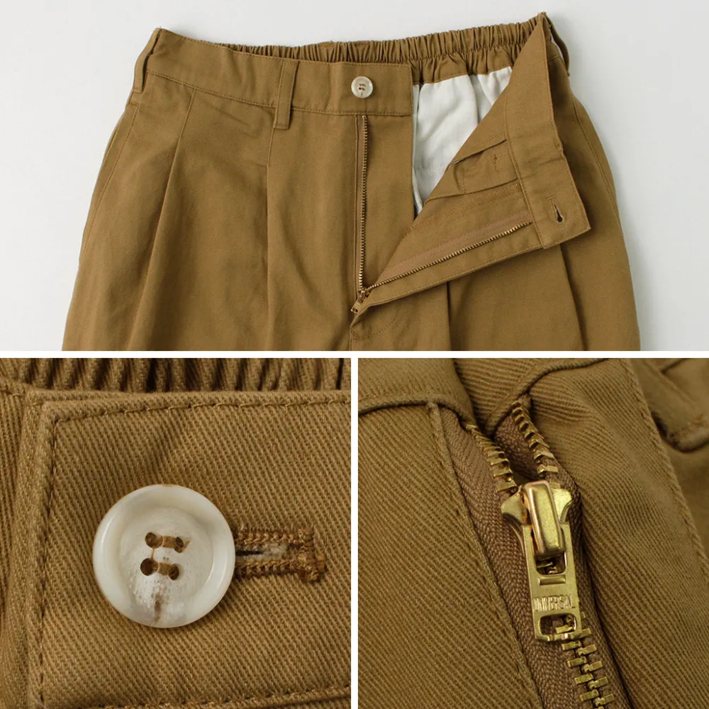 KELEN Trousers^/ 2 Tuck Cocoon Trousers