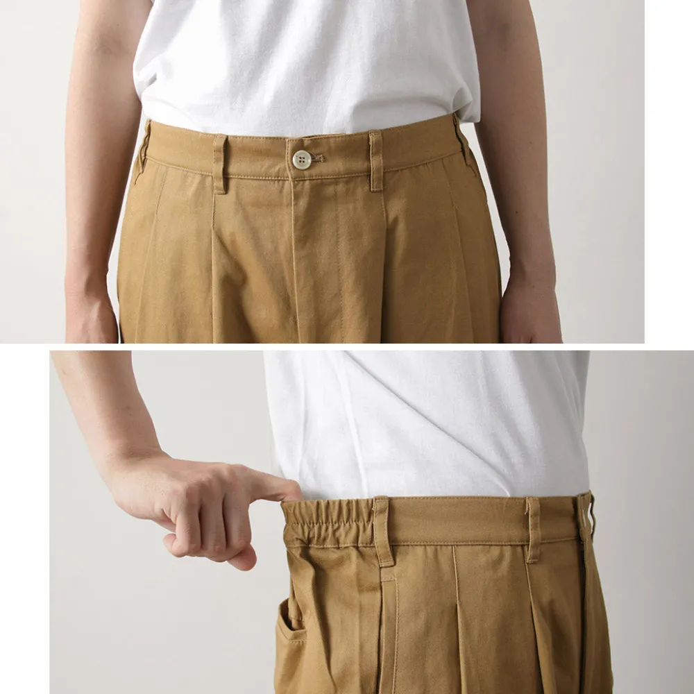 KELEN Trousers^/ 2 Tuck Cocoon Trousers