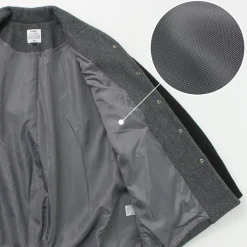 KELEN Jackets^/ Collarless Egg Jacket