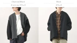 KELEN Jackets^/ Collarless Egg Jacket